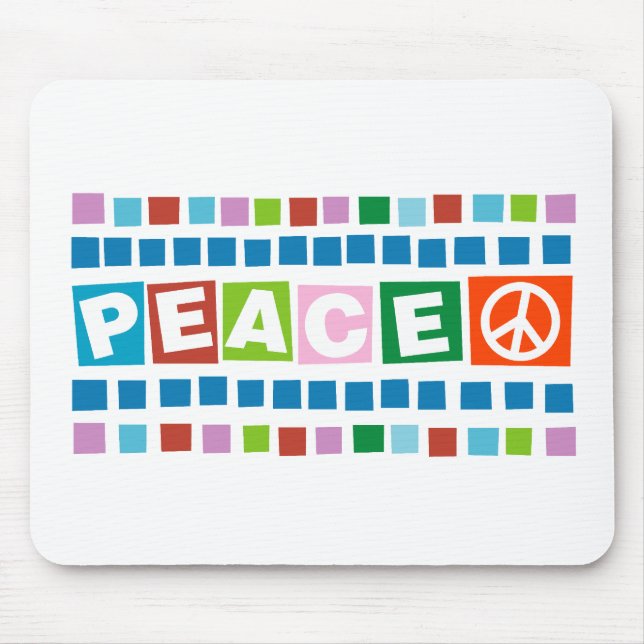 Frieden im Sinn Mousepad (Vorne)