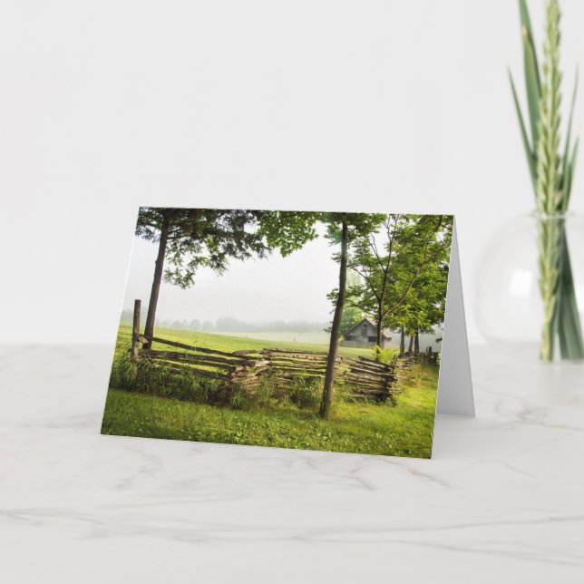 Frieden im Tal Karte (Vorderseite)