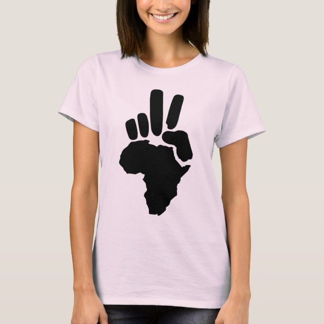 Frieden in Afrika T-Shirt (Vorderseite)