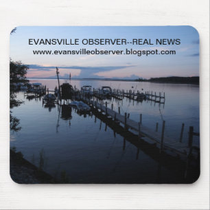 Frieden in dem See Mousepad