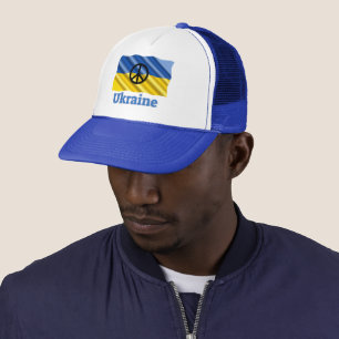 Frieden in der Ukraine - Frieden und Liebe Truckerkappe