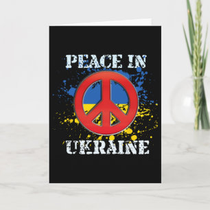 Frieden in der Ukraine Karte