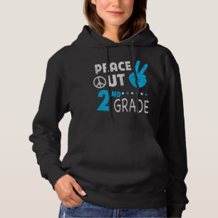 Frieden in der zweiten Klasse zurück zum Schullehr Hoodie