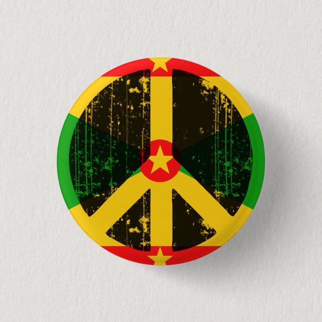 Frieden in Greneda Button (Vorderseite)