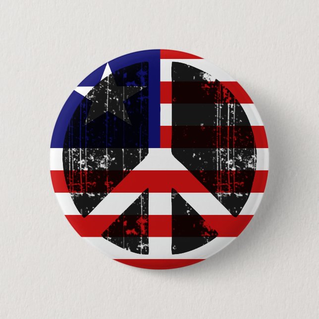 Frieden in Liberia Button (Vorderseite)