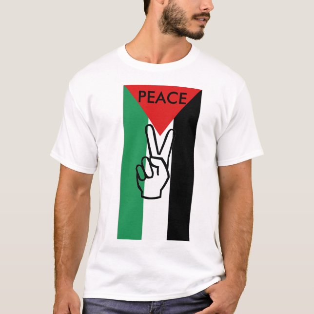 FRIEDEN IN PALÄSTINA-T-SHIRT T-Shirt (Vorderseite)