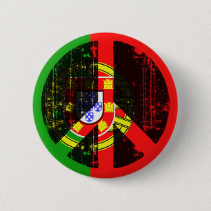 Frieden in Portugal Button