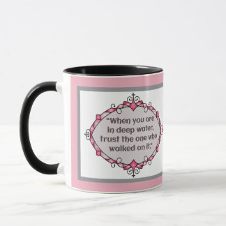 Frieden in tiefen Gewässern Tasse