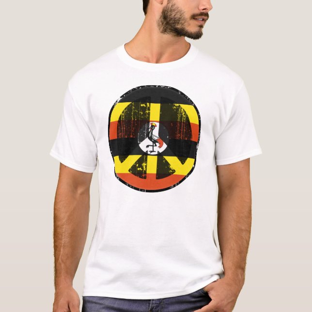 Frieden in Uganda T-Shirt (Vorderseite)