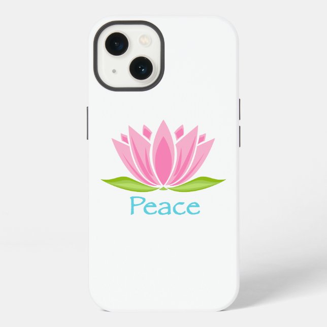 Frieden iPhone Hülle (Rückseite)
