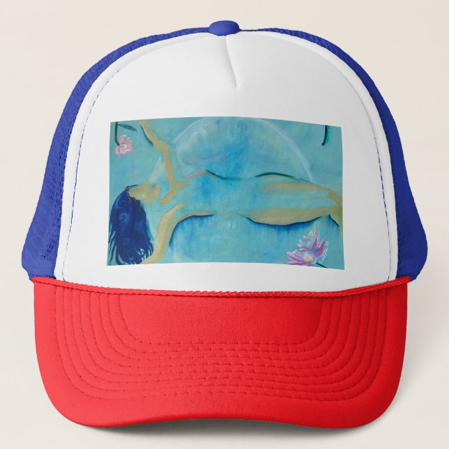 Frieden ist in dir - Baseballhüte Truckerkappe (Vorderseite)