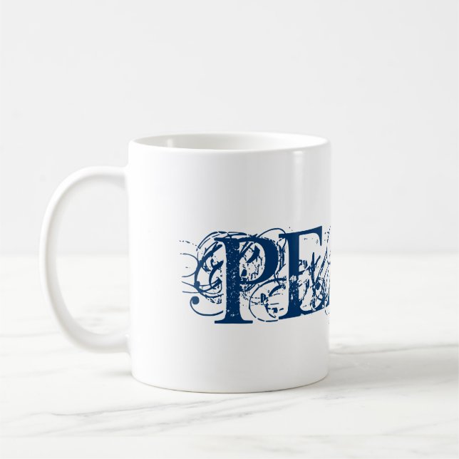 Frieden Kaffeetasse (Links)