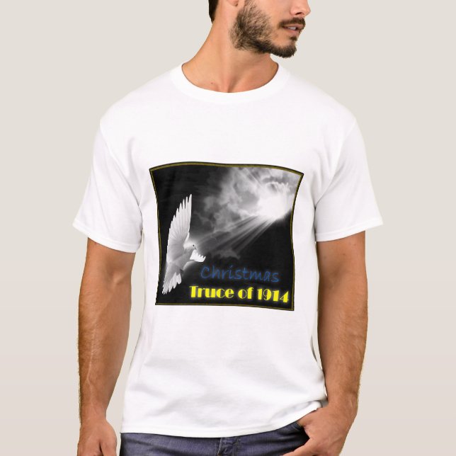 Frieden kommt unter den Kriegswolken von 1914 T-Shirt (Vorderseite)