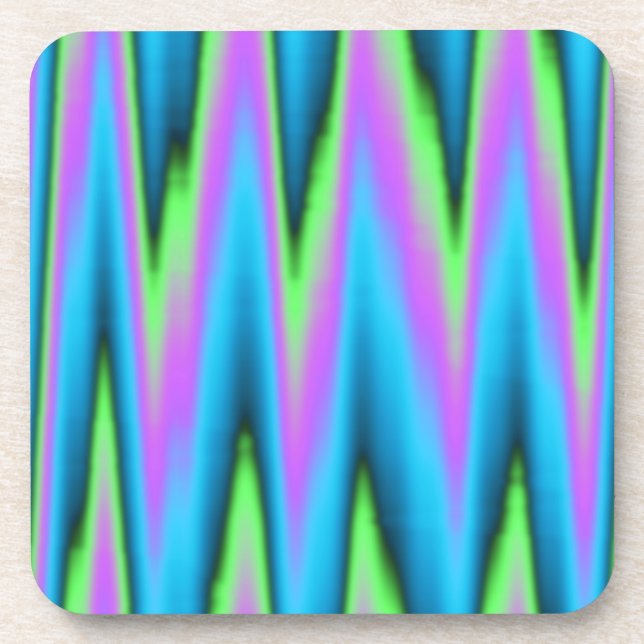 Frieden ~ Leaf Getränkeuntersetzer (Vorderseite)