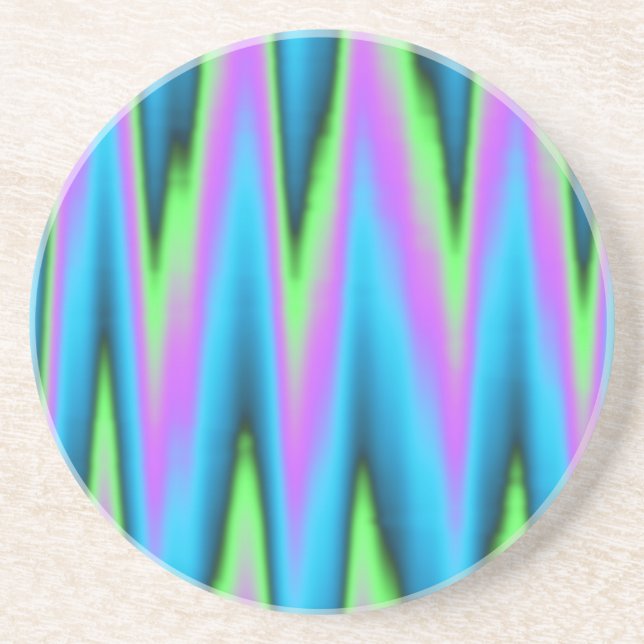 Frieden ~ Leaf Getränkeuntersetzer (Vorne)