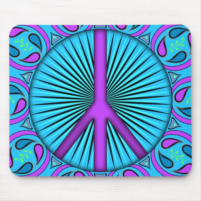 Frieden ~ Leaf Mousepad (Vorne)