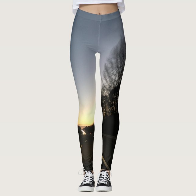 Frieden Leggings (Vorderseite)