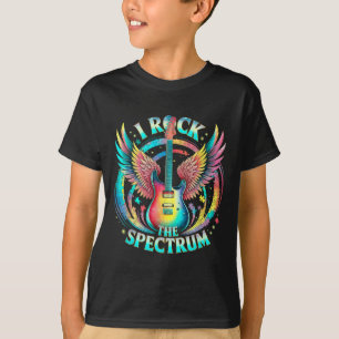 Frieden Liebe Autismus Welt-Tour Rock The Spectrum T-Shirt