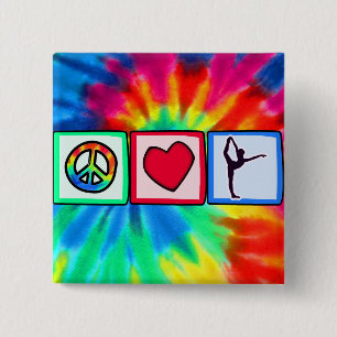 Frieden, Liebe, Ballett Button