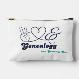 Frieden, Liebe & Genealogie - kleine Tasche