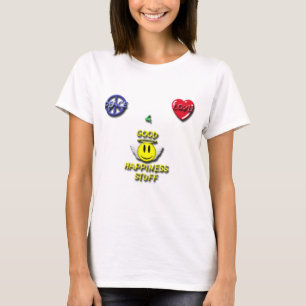 Frieden Liebe Glück T - Shirt