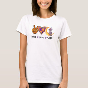 Frieden, Liebe, Hexe T-Shirt