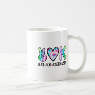 Frieden Liebe Kindergarten Erster Schultag Team T Kaffeetasse