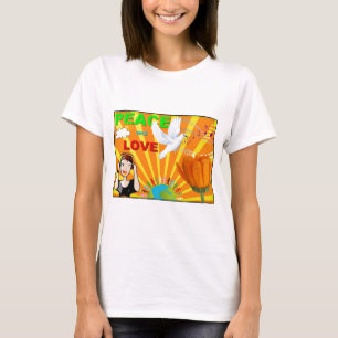 Frieden & Liebe T-Shirt