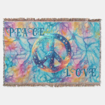 Frieden Liebe Tie-Dye