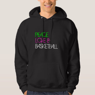 FRIEDEN, LIEBE U. BASKETBALLHOODIE HOODIE