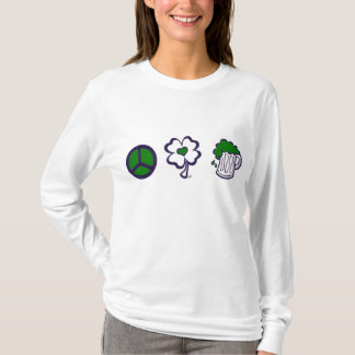 Frieden, Liebe u. Bier T-Shirt