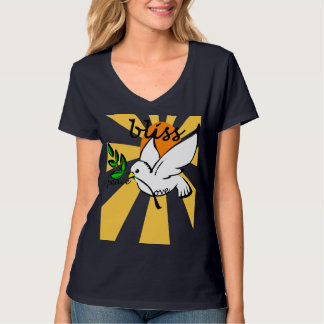 Frieden, Liebe u. BlissT-Shirts, lange Hülsen, T-Shirt