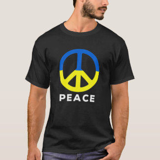 Frieden, Liebe, Ukraine Unterstützung für das Symb T-Shirt