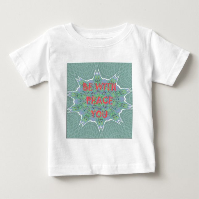 Frieden, Liebe und afrikanische Presse Baby T-shirt (Vorderseite)