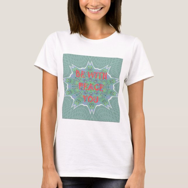 Frieden, Liebe und afrikanische Presse T-Shirt (Vorderseite)