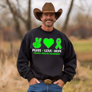 Frieden, Liebe und Hoffnung Sweatshirt
