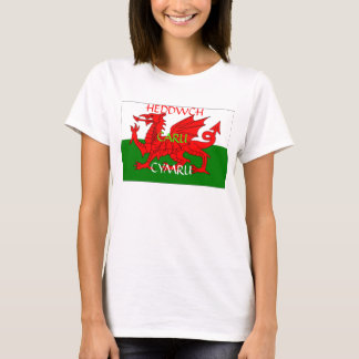 Frieden, Liebe, Wales T-Shirt