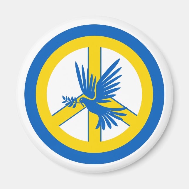 Frieden Magnet (Vorne)