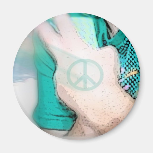 Frieden Magnet (Vorne)