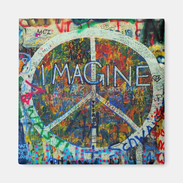 Frieden Magnet (Vorne)