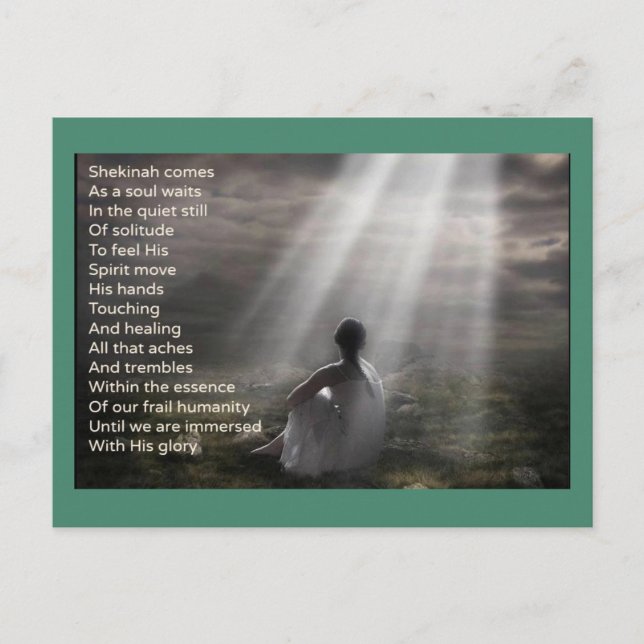 Frieden mit Gott Postkarte (Vorderseite)