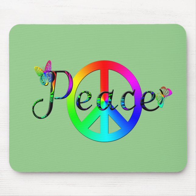 Frieden Mousepad (Vorne)