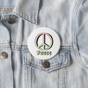 Frieden (Pastell) Button