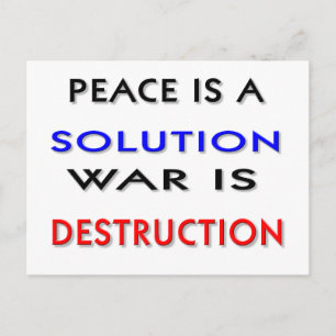 Frieden Postkarte