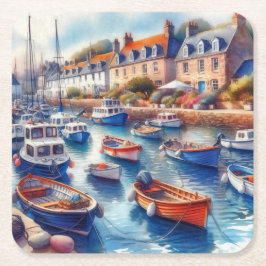 Frieden Rechteckiger Pappuntersetzer