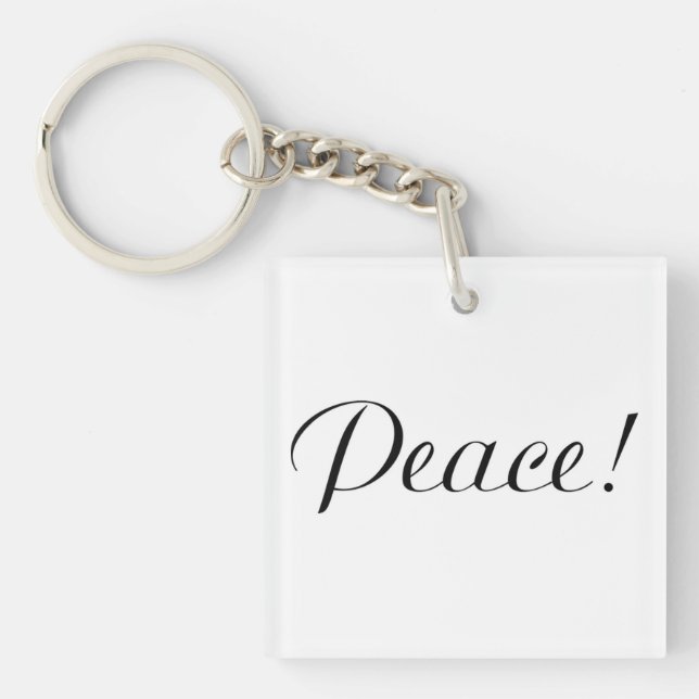 FRIEDEN SCHLÜSSELANHÄNGER (Vorderseite)