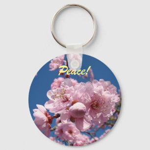 Frieden! Schlüsselanhänger Geschenke Blaue Himmel