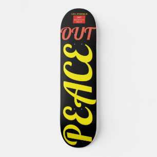 FRIEDEN SIE DAS Skateboard AUS