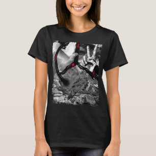 Frieden signieren Frieden schaffen Frieden Weiße T T-Shirt