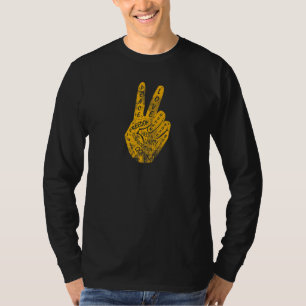 Frieden statt Krieg - Handzeichen 30 T-Shirt